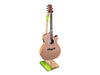 GEKON Hand-Made Wooden Guitar Stand with Green Epoxy Resin