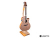 LAVA Hand-Made Wooden Guitar Stand with Gold Epoxy Resin